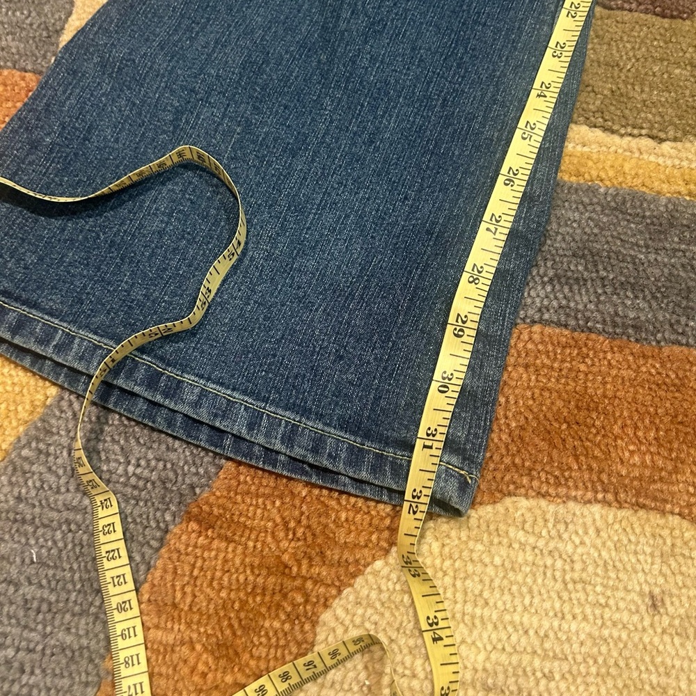 NWT dfx Jeans Low Rise Bootcut Sequin Y2K Vintage Early 2000’s Junior’s Size 5 - Picture 5 of 7